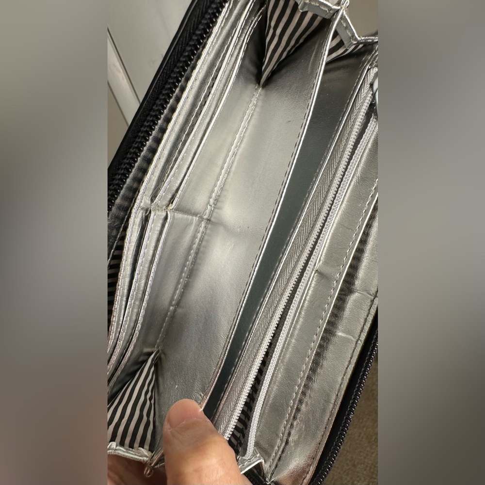 Nine West Wallet, Snake Skin Style Pattern, Sever… - image 5